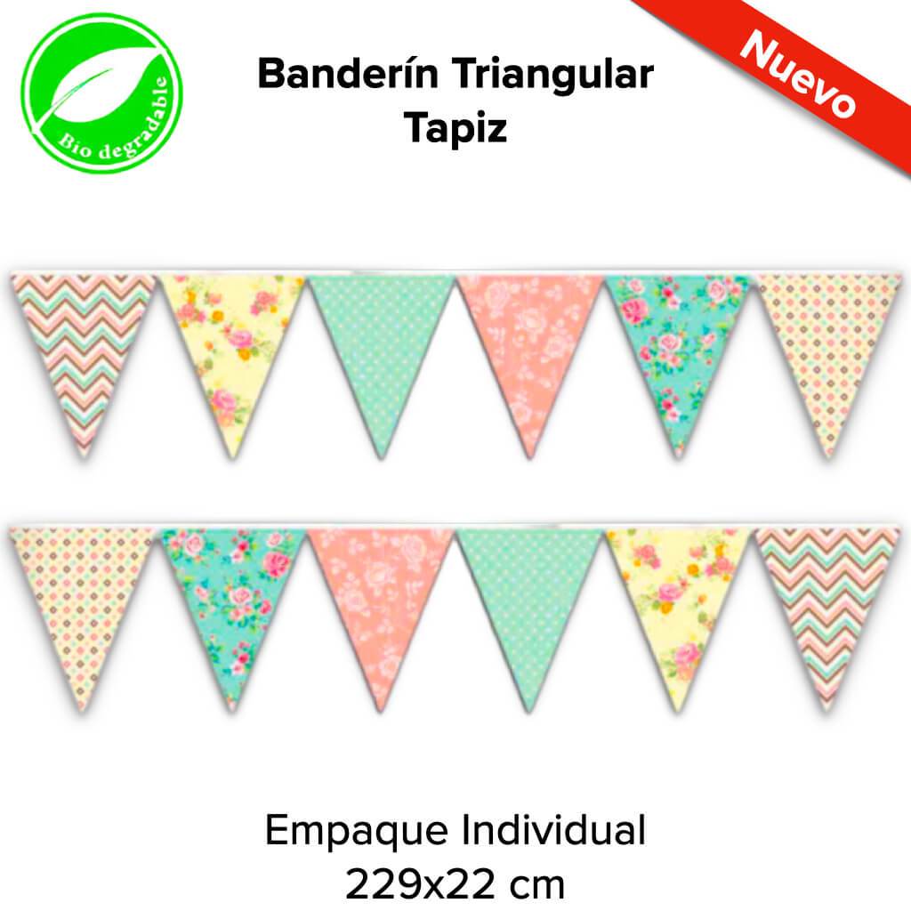 Banderín Triangular Tapiz - BolsaDeRegalo.com