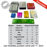 Caja de Joyería (Rígida) Pqt c/5pzs - BolsaDeRegalo.com
