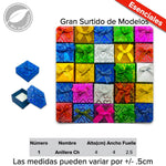 Caja de Joyería (Rígida) Pqt c/5pzs - BolsaDeRegalo.com