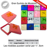 Caja de Joyería (Rígida) Pqt c/5pzs - BolsaDeRegalo.com