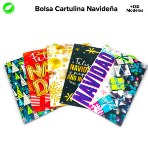 Bolsa Cartulina Navidad