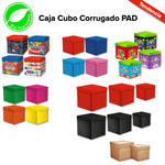Caja Cubo Corrugado PAD