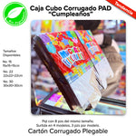 Caja Cubo Corrugado PAD