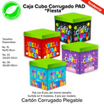 Caja Cubo Corrugado PAD