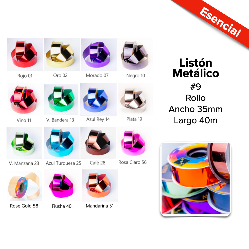 Listón Metálico #9