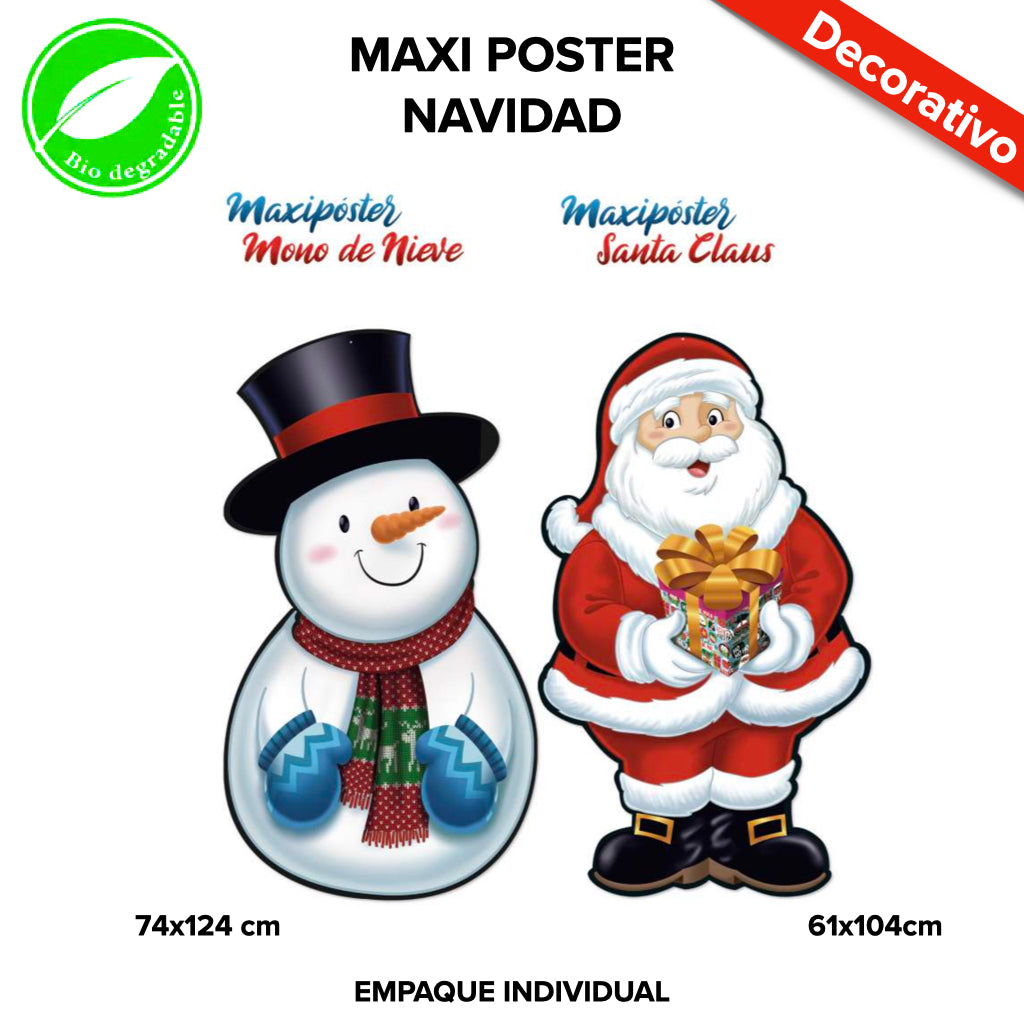 MAXI POSTER NAVIDAD