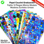 Papel Couché Graduación