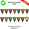 Banderín Triangular Neón - BolsaDeRegalo.com