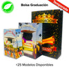 Bolsa Cartulina Graduación Pqt c/10 - BolsaDeRegalo.com