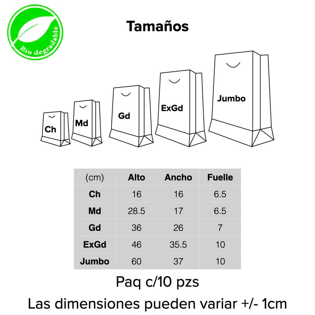 Bolsa Económica Navidad Pqt c/10pzas - BolsaDeRegalo.com